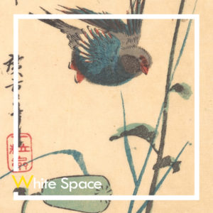 Utagawa Hiroshige Bluebird and Flowering Poppies Curat10n Demo Product White Space