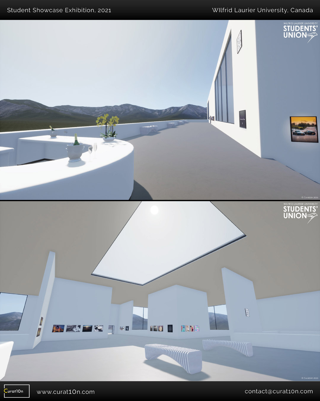 Mezzanine Gallery - Demo Virtual Exhibition - Curat10n Art Gallery